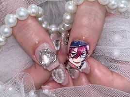 痛ネイル 推し ガーリー