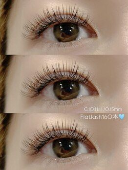 シャルム(Charme)/フラットラッシュ160本