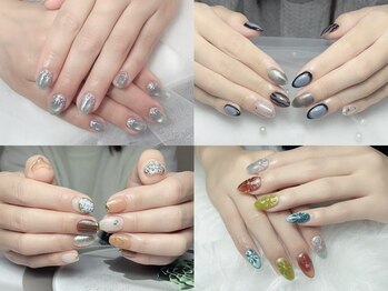 リナ(RINA)の写真/リーズナブルで通いやすい！シンプル～トレンドデザインまでお任せ！モチ×ツヤ◎でキレイな指先が続く♪