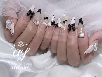 アミュレット 天王寺店(amulet)/ドットネイル