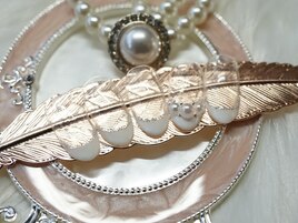 フレンチストーンネイル♪