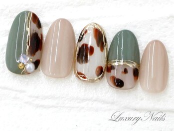 ラグジュアリーネイルズ タカダノババ(Luxury Nails Takadanobaba)/お洒落アート*ミラーアレンジ