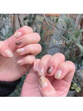 キッシュネイルズ(quiche nails)/もやもやニュアンス