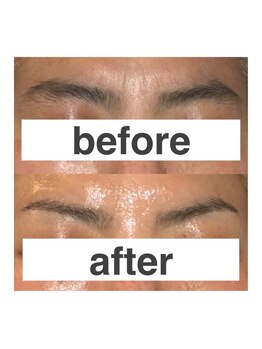 ルナレーナ化粧品 西鉄グランドホテル店/生え癖も考慮