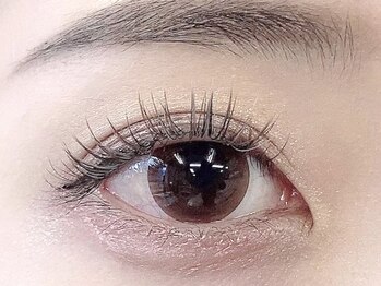 ミニョンアイラッシュデザインサロン 北花田店/フラットマットラッシュ カラー