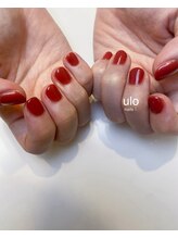 ウロネイルズ(ulo nails)/赤ワンカラー