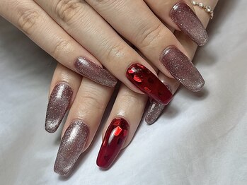 ハートネイル×マグネット