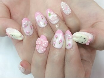 ジャスミンネイル(Jasmine Nail)/ジェル☆120分やり放題コース♪