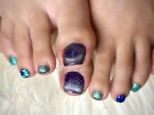 アミュリー ネイル アトリエ(Amury nail atelier)/ミラーネイル マグネットネイル