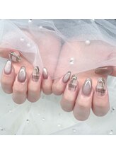 シュシュ(Chou Chou)/Brown Check 