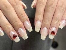 ソニョネイル 高槻市店(Sonyo)/ツヤツヤミラーネイル/高槻