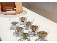 リレフー(Relafy)の雰囲気（お悩みに合わせて草をチョイスします）