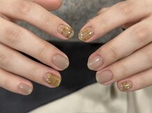 アノヴァ 明治神宮前 表参道(ANOVA)/定額シンプル 冬ネイル 星