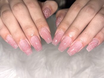 【スカルプ】ラメグラデーション