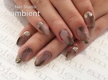 ネイルスタジオ アンビエント 表町店(Nail Studio ambient)/ニュアンスネイル