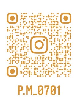 ピーエム(P.M)/Instagram始めました♪