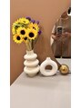 エービューティーサロン 松山店(A BEAUTY SALON.) お花・植物が大好き★シックなインテリアも好きです♪