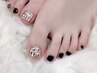 ★Foot★持ち込み親指2本アート¥6800