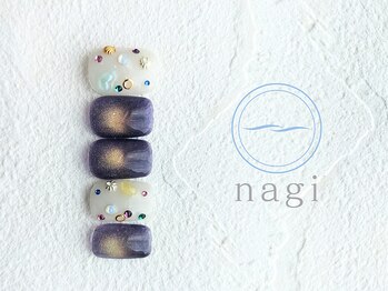 ナギ 新越谷(nagi)の写真/ショートネイルのデザインBOXあります◎イベントや気分転換に「いつもの爪の長さ」でデザインを楽しんで♪