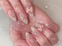 ルアナ(LUANA)/リボンチークネイル♪