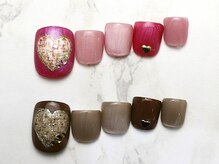 ジョリーネイル 大宮本店(jolie nail)/デザインフットFootコース¥6300