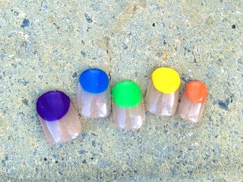 カニカニネイル 日本橋人形町(KANIKANI NAIL)/スキンカラーベース変形フレンチ