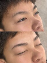 バーバーミキ 塚本(BARBER MIKI)/メンズ眉パーマ