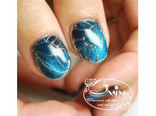 ジュジュ(Juju)/蝶々ネイル　鬼滅ネイル　いあお