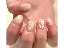お花ネイル