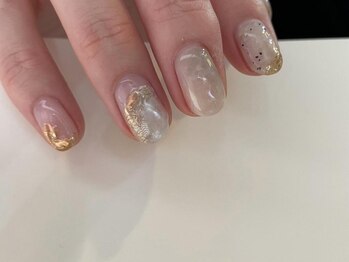 アイネイルズ 梅田店(I nails)/Narumi限定淡色ニュアンス透明感