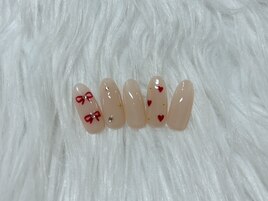 ゆるミニリボンネイル