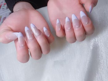 スノーネイルサロン 新宿店(Snow nail salon)/しろフレンチ