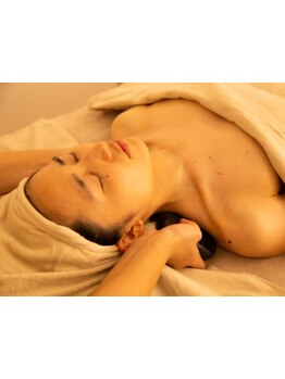 ヘッドスパで癒されたい