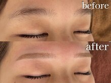 リレン 町田店(RIREN)/大人ぽくクールな平行眉