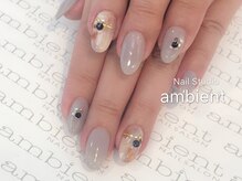 ネイルスタジオ アンビエント 表町店(Nail Studio ambient)/グレージュカラーが◎