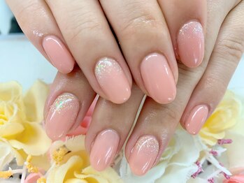 ディーネイル 京橋(D-nail)/[中村]春☆透け感ネイル