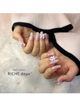 リッシュ ドゥ(RICHE deux)/深めグラデーション×リボン