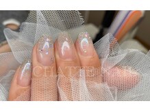 シャットネイル(CHATTE NAIL)/爪育デザインAコースネイル