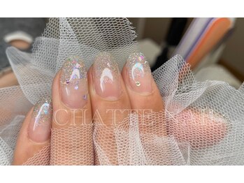 シャットネイル(CHATTE NAIL)/爪育デザインAコースネイル