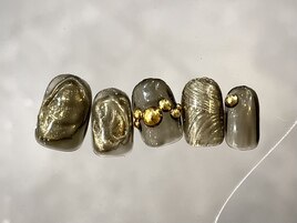 奥行きシアーネイル
