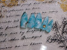 ルー(Lou)/定額　マーブルネイル