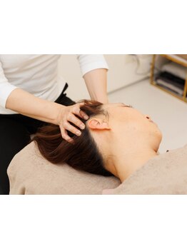 ヘッドスパで癒されたい