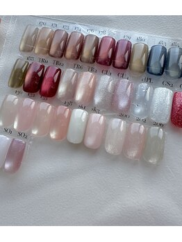 テテオネイル(tete'o nail)/【magnet color chart】