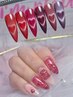 ◆HAND ◆バレンタインに♪ハートホロorドットネイル ¥6320