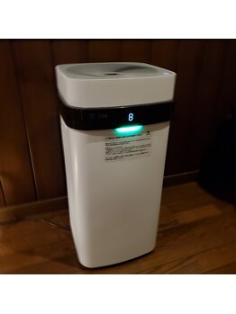 織絲/世界最強空気清浄機AirDog導入済