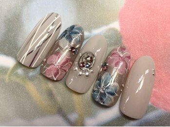 ネイルサロン マハロ(Nail salon MaHaLo)/新規付替オフ込☆ハンド¥7950