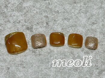 ミオリィ(meoli)/ワンカラー +ミラーアート