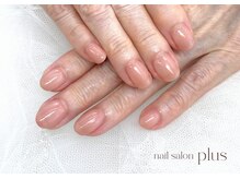 プラス(plus)/自爪風ワンカラー