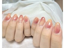 ルカネイル(LUCA NAIL)/桃ネイル