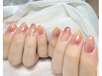 ルカネイル(LUCA NAIL)/桃ネイル